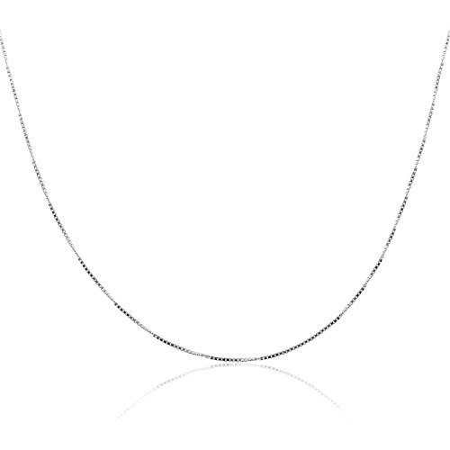 AJ's Collection Single Edge-Hammered Personalized Charm Necklace. Customize Sterling Silver Rectangular Pendant with Name and Birthstone. Includes a 925, Sterling Silver Chain....