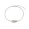 Baronyka Men's Handcrafted Anklet, Wax Cord, Stainless Steel, Adjustable Length, Durable for Everyday Wear and Modern Look (Silver Feather)