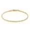 Barzel 18K Gold Plated Braided Rope Anklet for Women, 10 Inches - Made In Brazil