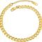 ChainsPro Resizable Anklet Chain for Women Men, Figaro/Wheat/Twist Rope/Cuban Foot Bracelet-Strong with Good Clasp-18K Gold Plated(Send Gift Box)