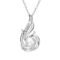 FANCIME June Birthstone Necklace Phoenix Pearl Necklace 9-10mm Genuine Freshwater Pearl in Sterling Silver Fine Jewelry for Women