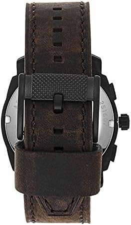 Fossil Machine Men's Watch with Stainless Steel or Leather Band, Chronograph or Analog Watch Display