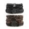 HZMAN Genuine Leather Tree of life Bracelets Men Women, Tiger Eye Natural Stone Lava Rock Beads Ethnic Tribal Elastic Bracelets Wristbands