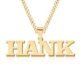 Jecivila Name Necklace Personalized for Men 18K Gold Plate Mens Custom Name Initial Number Necklace with Rope Figaro Curb Chain Personalized Jewelry Gifts for Dad Grandfather...