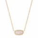 Kendra Scott Elisa Pendant Necklace for Women, Fashion Jewelry, 14k Gold-Plated