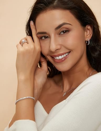 Mameloly 1.5ct Engagement Rings for Women Round Bridal Ring Sets Cubic Zirconia Wedding Band Twisting Infinity Pave Set Size 3-12