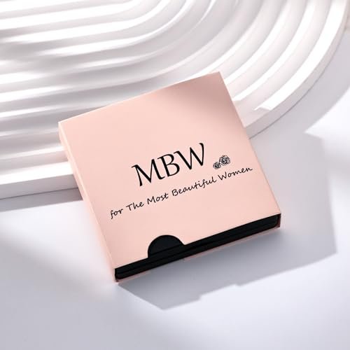 MBW Silver Bracelets for Women, Dainty Silver Bracelets for Women Set 14K Silver Bracelet Stack Waterproof Jewelry for Women Trendy Minimalist Simple Small Thin Bracelet Set for...