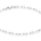 Miabella Solid 925 Sterling Silver 2.5mm Paperclip Link Chain Anklet Ankle Bracelet for Women, Made in Italy