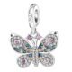 MULA 925 Sterling Silver Charms for Bracelets and Necklaces Airplane Passport Dangle Pendants Beads Butterfly Dragonfly Charms Jewelry Charm for Women