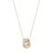 Swarovski Jewelry Crystal Elegance Necklace Collection, with Crystals and Clear Stones on Rhodium and Rose Gold-Tone Finished Metal
