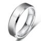 TIGRADE Titanium Rings 4MM 6MM 8MM 10MM Wedding Band in Comfort Fit Matte for Men Women Size 3-15