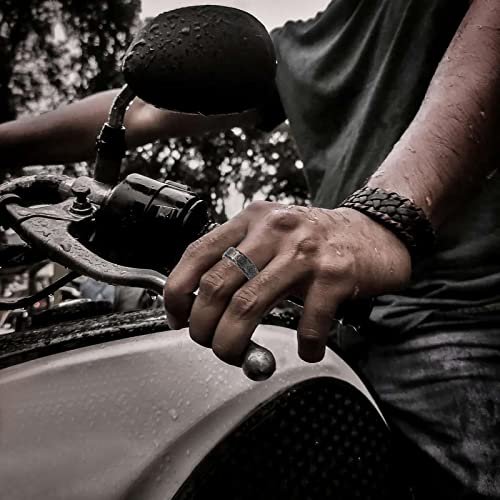 Viking Rings for Men Norse Viking Raven Runes Vegvisir Compass Amulet Ring Jewelry for Men Women Boys Size 7-13